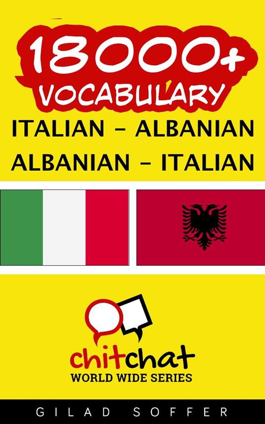 18000+ Vocabulary Italian - Albanian - Gilad Soffer - ebook