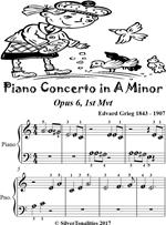 Piano Concerto In A Minor Opus 6 First Mvt Beginner Piano Sheet Music