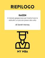 Riepilogo - Kaizen: