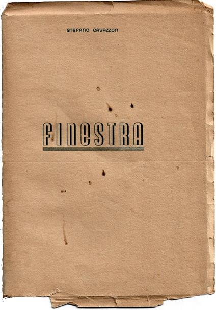 Finestra - Stefano Cavazzon - ebook