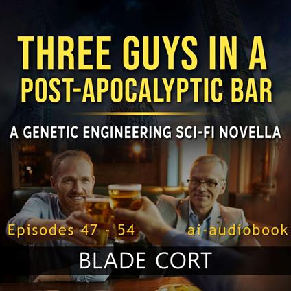 Three Guys in a Post-Apocalyptic Bar - A Longevity / Age Engineering and Genetic Engineering Sci-Fi Novella