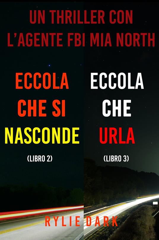 Bundle dei Thriller di Mia North: Eccola che si nasconde (#2) e Eccola che urla (#3) - Rylie Dark - ebook