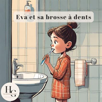 Eva et sa brosse à dents