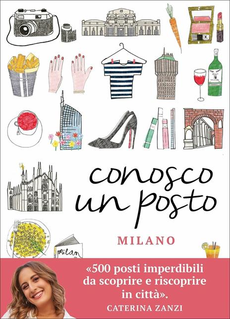 Conosco un posto. Copia autografata con ex libris - Caterina Zanzi - copertina