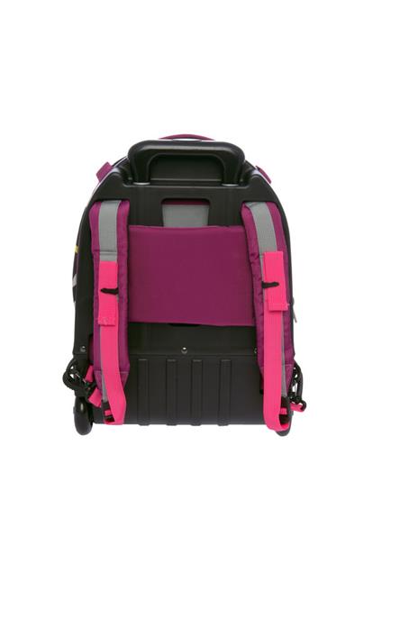 Zaino scuola trolley Comix Flash Drops Rosa con zaino staccabile 32x47x23 cm - 4