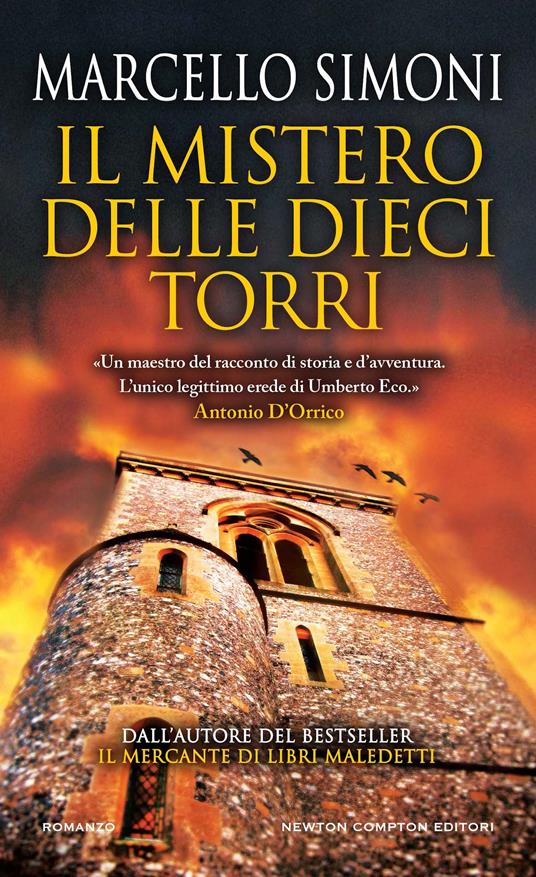 Il mistero delle dieci torri -  Marcello Simoni - copertina