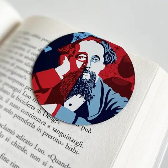 Segnalibro magnetico Charles Dickens - Feltrinelli - Idee regalo