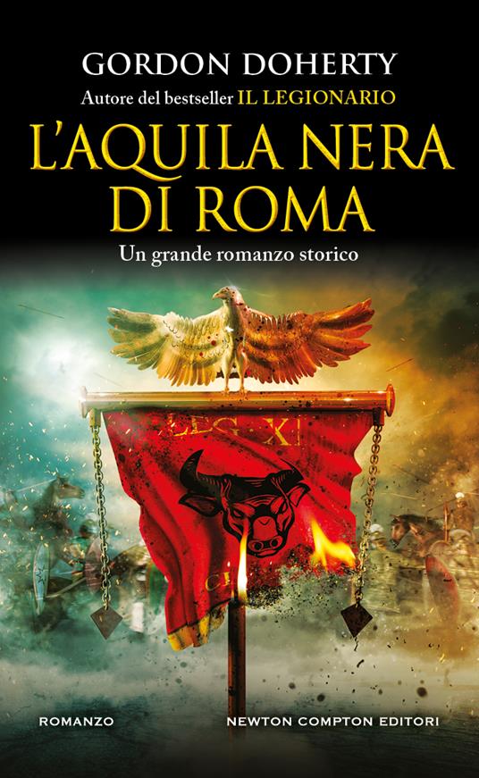 L' aquila nera di Roma -  Gordon Doherty - copertina