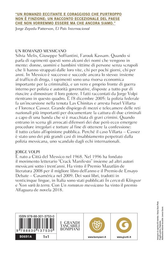 Un romanzo messicano -  Jorge Volpi - 2