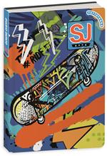 Diario 10 mesi, 2024-25 Datato Sj Gang Boy, skateboard graffiti