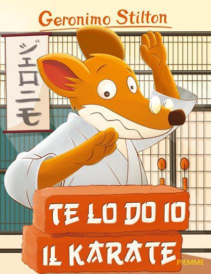  Te lo do io il karate! -  Geronimo Stilton - copertina