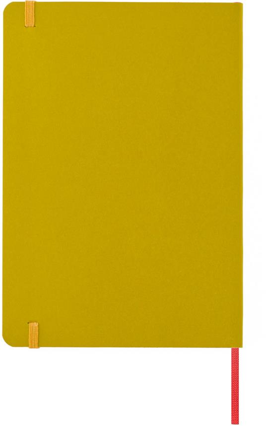 Taccuino Feltrinelli A5, a pagine bianche, copertina rigida, chartreuse,  giallo, verde - 14,8 x 21 cm - Feltrinelli - Cartoleria e scuola