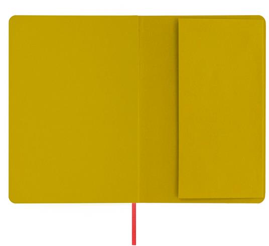 Taccuino Feltrinelli A5, a righe, copertina morbida, chartreuse, giallo, verde - 14,8 x 21 cm - 7