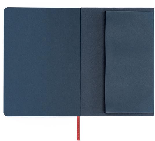 Taccuino Feltrinelli A5, a righe, copertina rigida, blu - 14,8 x 21 cm -  Feltrinelli - Cartoleria e scuola