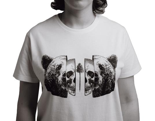 T-Shirt Otto d'Ambra x Feltrinelli -  Orso / Into you - tg. S - 6