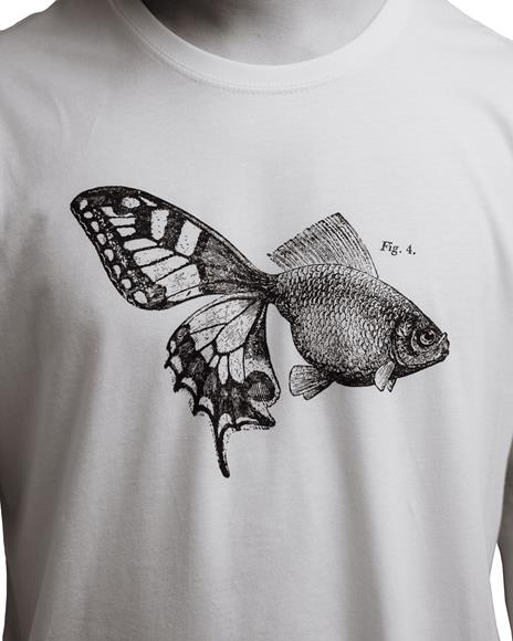 T-Shirt Otto d'Ambra x Feltrinelli -  Pesce Farfalla / Dream - tg. L - 3