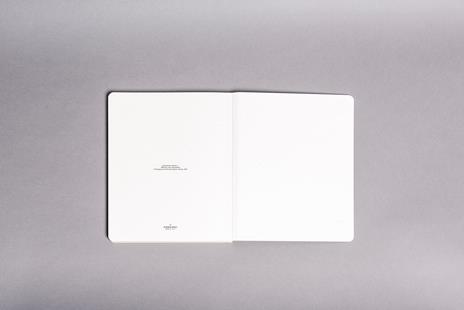 Quaderno Hard Cover, pagine bianche Montetidio - 19 x 25 cm - 2