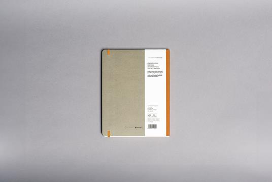 Quaderno Hard Cover, pagine bianche Montetidio - 19 x 25 cm - 3