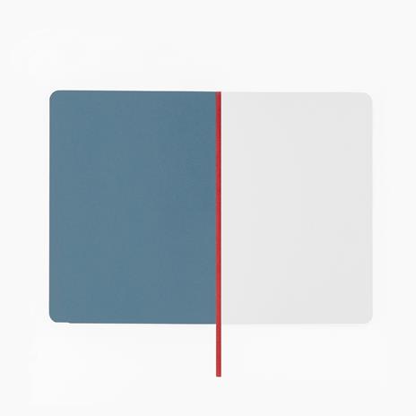 Taccuino Feltrinelli A5, a pagine bianche, copertina morbida, azzurro - 14,8 x 21 cm - 5