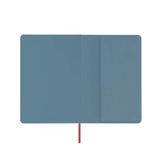Taccuino Feltrinelli A5, a pagine bianche, copertina morbida, azzurro - 14,8 x 21 cm - 7