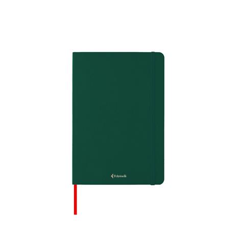 Taccuino Feltrinelli A5, a pagine bianche, copertina morbida, verde - 14,8 x 21 cm - 3
