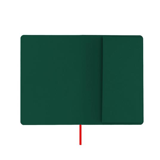 Taccuino Feltrinelli A5, a righe, copertina morbida, verde - 14,8 x 21 cm - 7