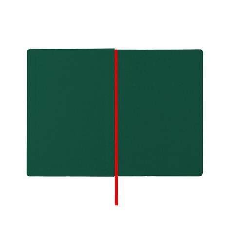 Taccuino Feltrinelli A5, a pagine bianche, copertina rigida, verde - 14,8 x 21 cm - 4