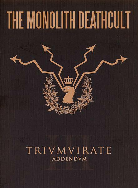 Triumvirate ( + Book) - CD Audio di Monolith Deathcult