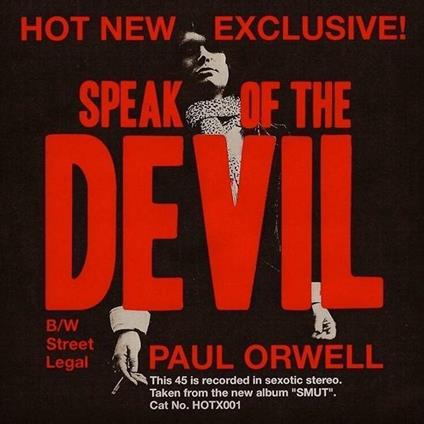 Speak Of The Devil - Vinile LP di Paul Orwell