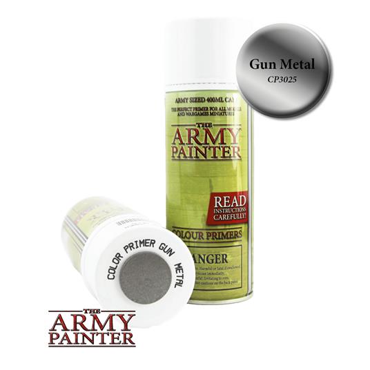 Primer. Army Painter Spray Gun Metal