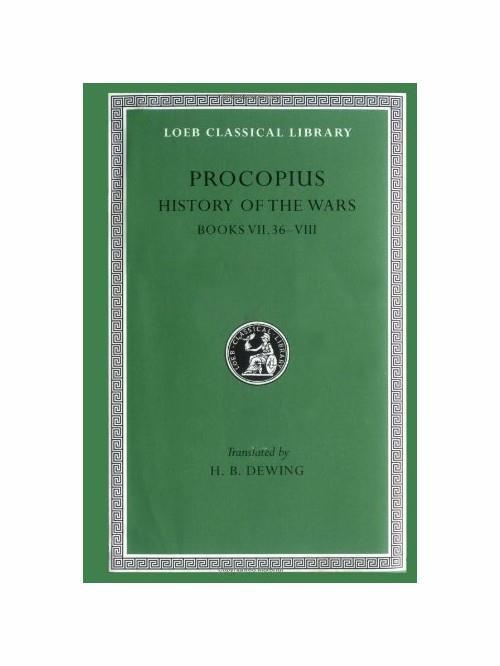History of the Wars - Procopius - copertina