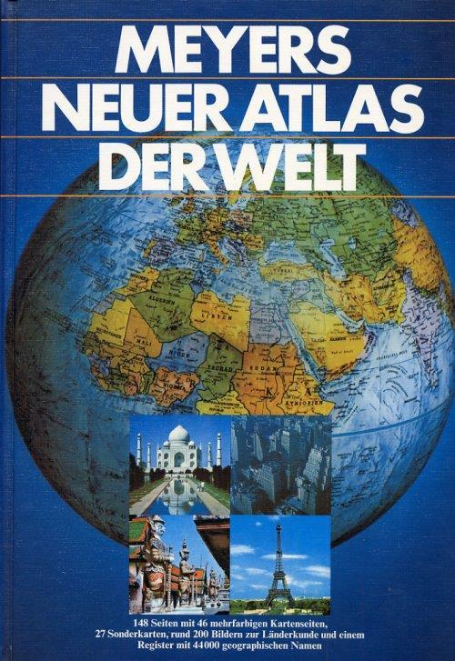 Meyers neuer atlas der welt - copertina