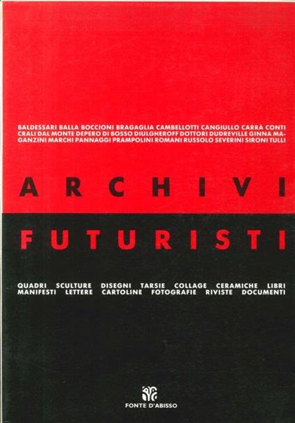 Archivi futuristi - copertina