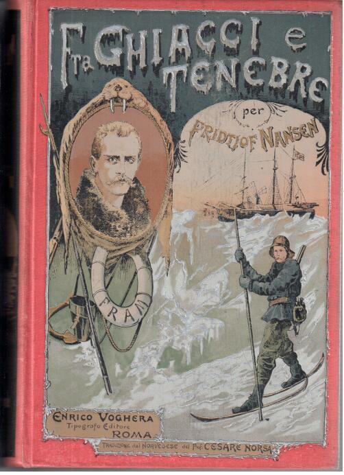 Fra ghiacci e tenebre 2vv - Fridtjof Nansen - copertina