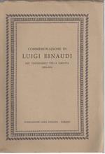 Commemorazione di Luigi Einaudi nel centenario della nascita (1874-1974)