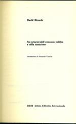 Sui principi dell'economia politica e della tassazione