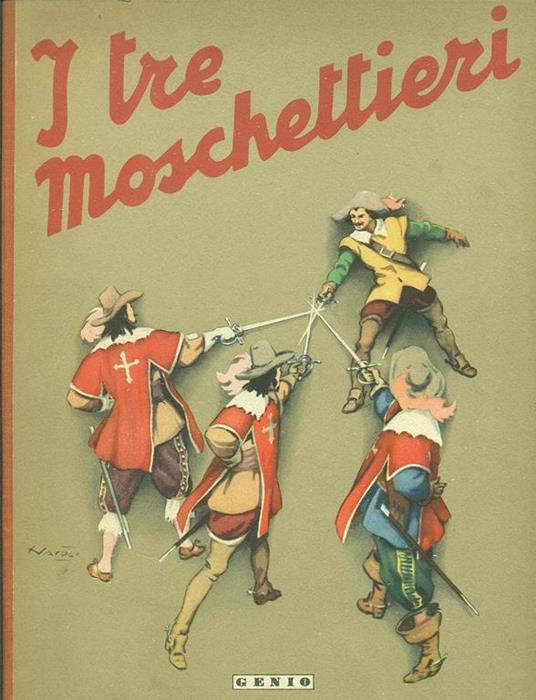 I Tre moschettieri - Alexadre (figlio) Dumas - copertina