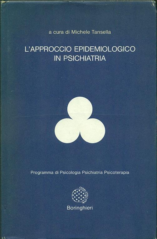 L' Approccio epidemiologico in psichiatria  - Michele Tensella - copertina