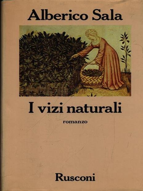 I vizi naturali - Alberico Sala - copertina