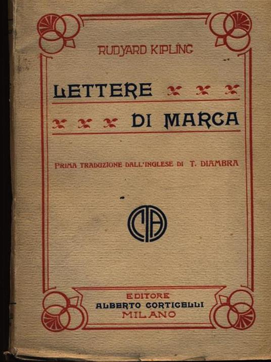 Lettere di marca - Rudyard Kipling - 2