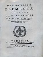 Juris Naturalis Elementa