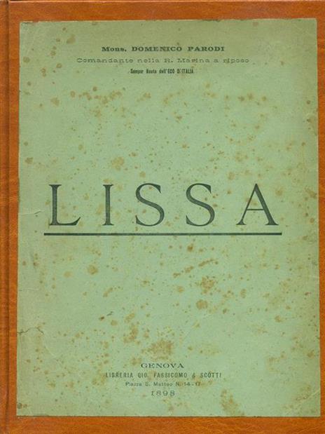 Lissa - Domenico Parodi - copertina