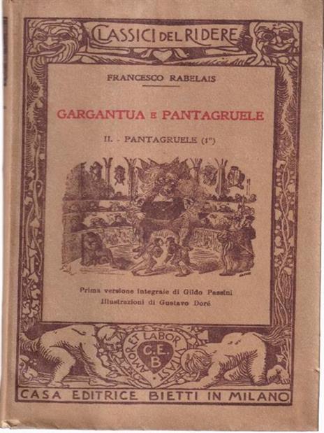 Gargantua e Pantaggruele - François Rabelais - 2