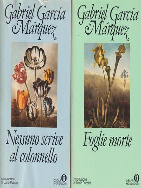 Nessuno scrive al colonnello. Foglie morte - Gabriel García Márquez - copertina