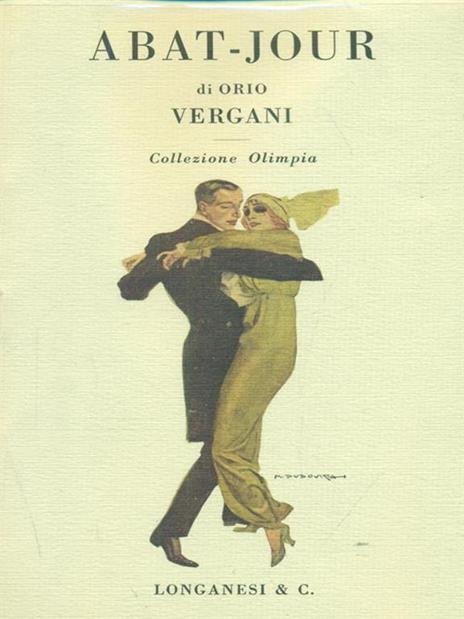Abat-jour - Orio Vergani - copertina