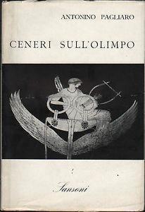 Ceneri sull'Olimpo - Antonio Pagliaro - copertina