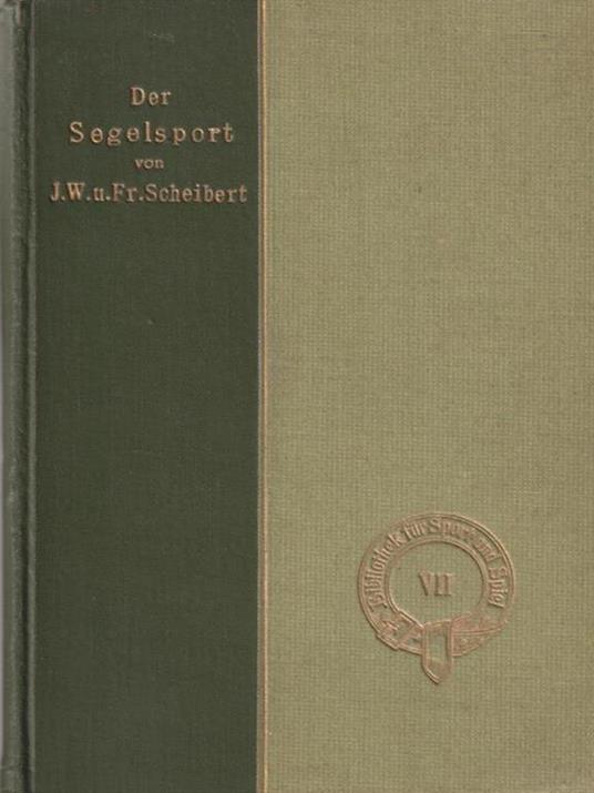 Der Segelsport - Fr. Scheibert - copertina