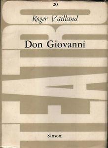 Don Giovanni - Roger Vailland - copertina