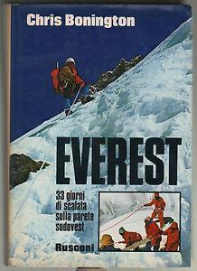 Everest - Chris Bonington - copertina