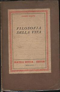 Filosofia della vita - Gabriel Marcel - 2